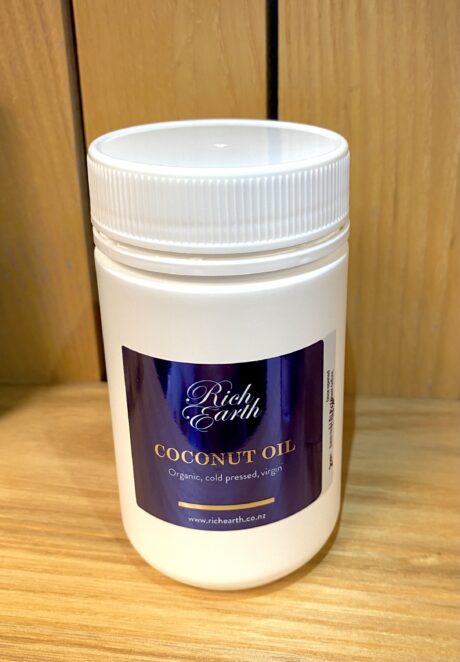 Coconut oil website image