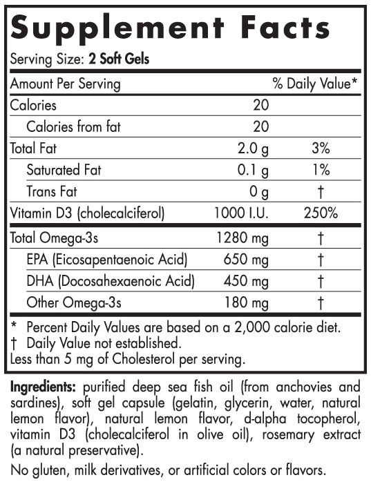 Proomega d sale